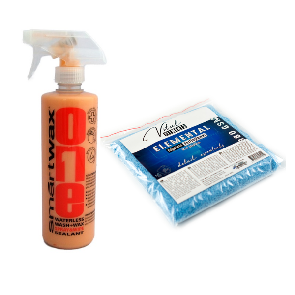 Combinatie Smartwax Smart One en Vital Elements Edgeless Buffingtowel