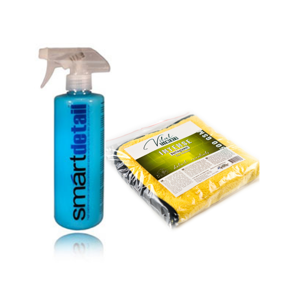 Combinatie Smartwax SmartDetail en Vital Elements Intense Buffingtowel