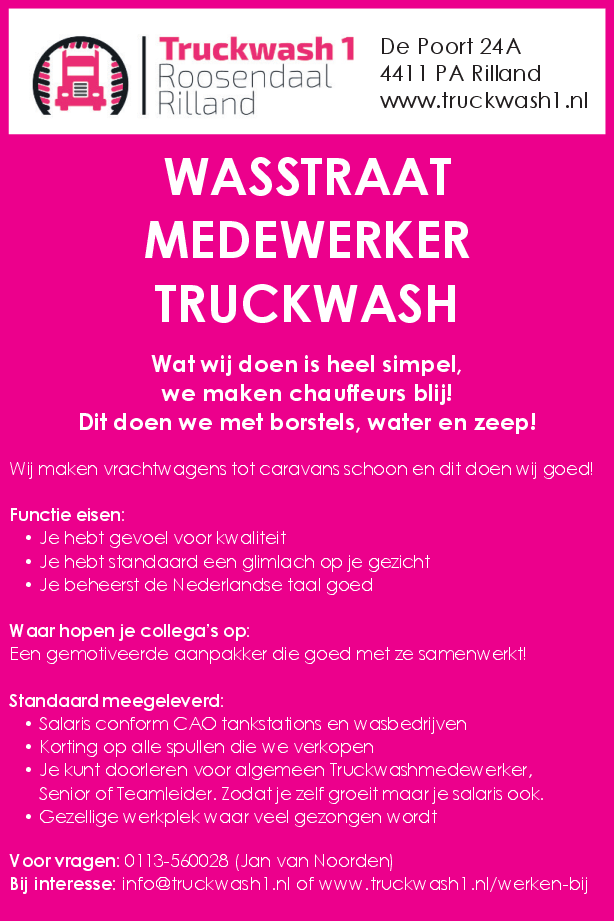 Vacature TW1 Vacature Rilland