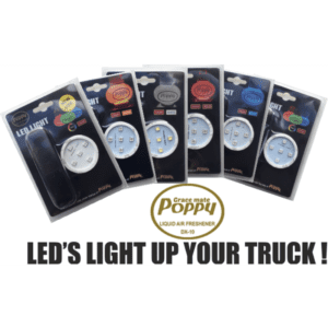 poppy ledverlichting 12-24v 5 Kleuren