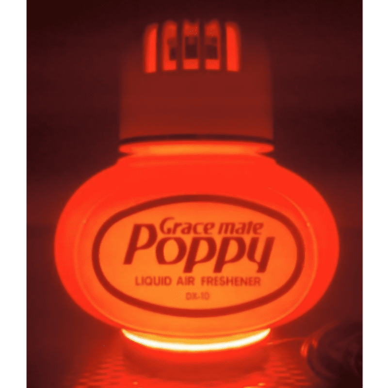 poppy ledverlichting 12-24v oranje verlicht